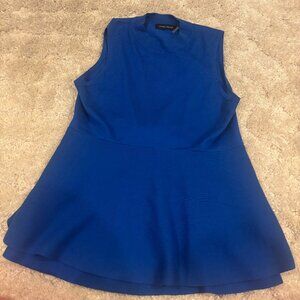 Ivanka Trump Royal Blue Sleeveless Sweater